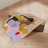 Plakat - Hidden Behind Yellow Purple Flowers - Bea Müller - Incado
