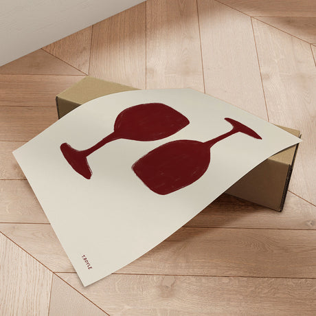 Plakat - Wine Time - Tara Royle - Incado