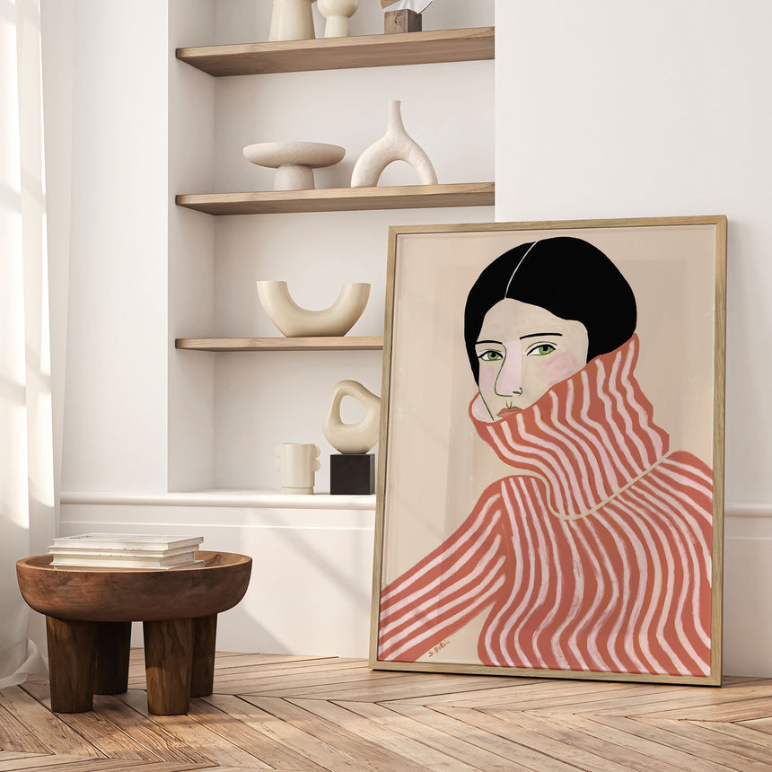 Plakat - Pink Sweater - Sharyn Bursic - Incado