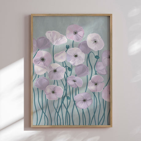 Plakat - Pastel Flowers - EMELIEmaria - Incado