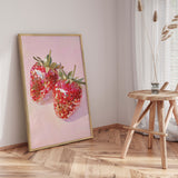 Plakat - Sparkling Strawberries - Melloi Art Prints - Incado
