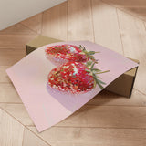 Plakat - Sparkling Strawberries - Melloi Art Prints - Incado