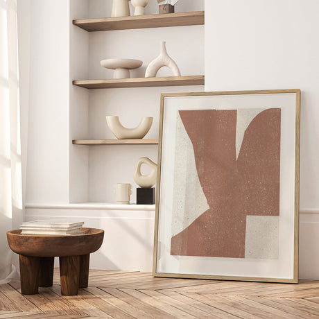 Plakat - Earth Tones Harmony - THE MIUUS STUDIO - Incado