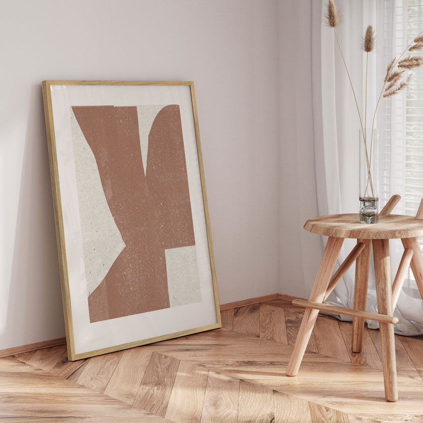 Plakat - Earth Tones Harmony - THE MIUUS STUDIO - Incado