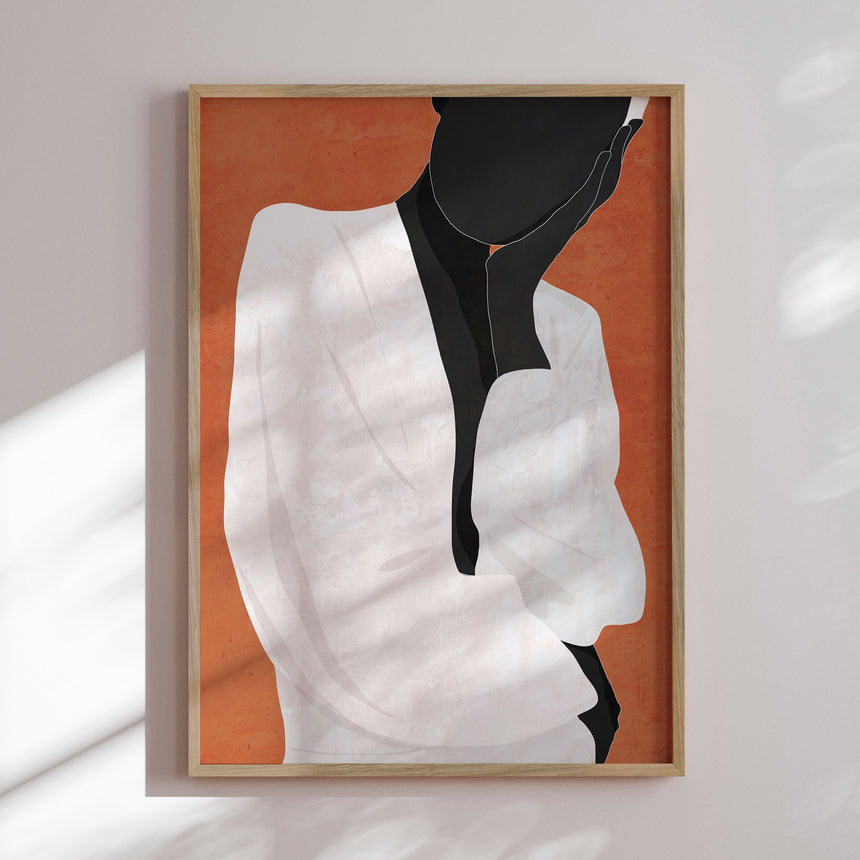 Plakat - Minimal Art Girl - ThingDesign - Incado