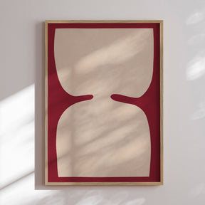 Plakat - Minimalist Beige Shapes - Vitor Costa - Incado