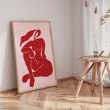 Plakat - Crimson Silhouette - Santhosh ch - Incado