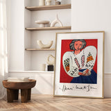 Plakat - La Blouse Roumaine - Henri Matisse - Incado