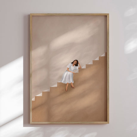 Plakat - Stairway to Dreams - City Art - Incado