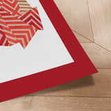 Plakat - Zen Stone VI. (red version) - Paulina Vårregn - Incado