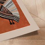 Plakat - Striped Owls Gaze - City Art - Incado