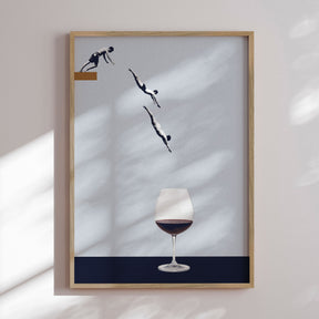 Plakat - We Need Some Wine - Maarten Léon - Incado