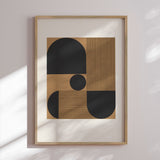 Plakat - Geometric Harmony - THE MIUUS STUDIO
