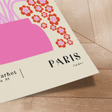 Plakat - Flower Market Paris - NKTN