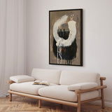 Håndlavet maleri med ramme - Fresh Start III - Afranio Raposo - Mixed media