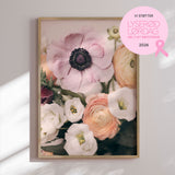 Plakat - Pastel Bouquet - Kathrin Pienaar
