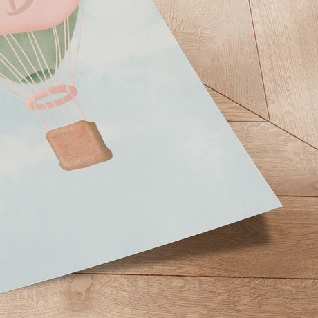 Plakat - Dream Big Balloon - Aminah Eleonora