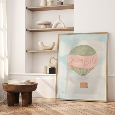 Plakat - Dream Big Balloon - Aminah Eleonora
