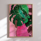 Plakat - Monstera Vase - Ana Rut Bre - Incado