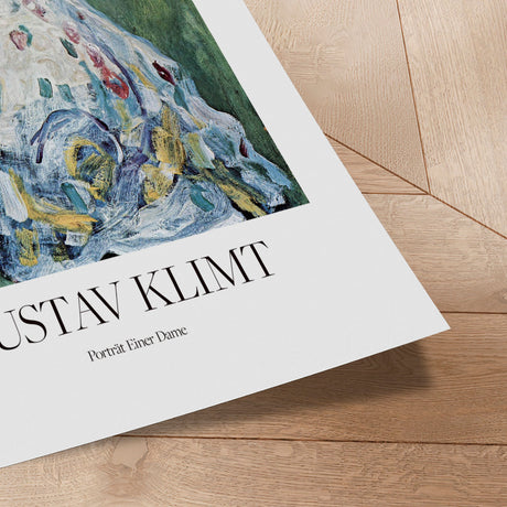 Plakat - Porträt Einer Dame - Gustav Klimt