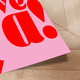 Plakat - Boldly Loving You - Athene Fritsch