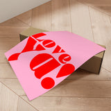 Plakat - Boldly Loving You - Athene Fritsch