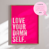 Plakat - Self-Love - Athene Fritsch