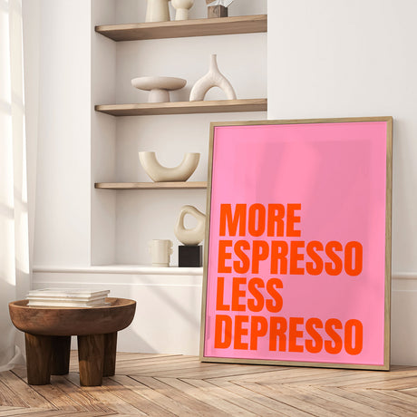 Plakat - Caffeine Vibes - Athene Fritsch