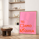 Plakat - Tequila Choices - Athene Fritsch