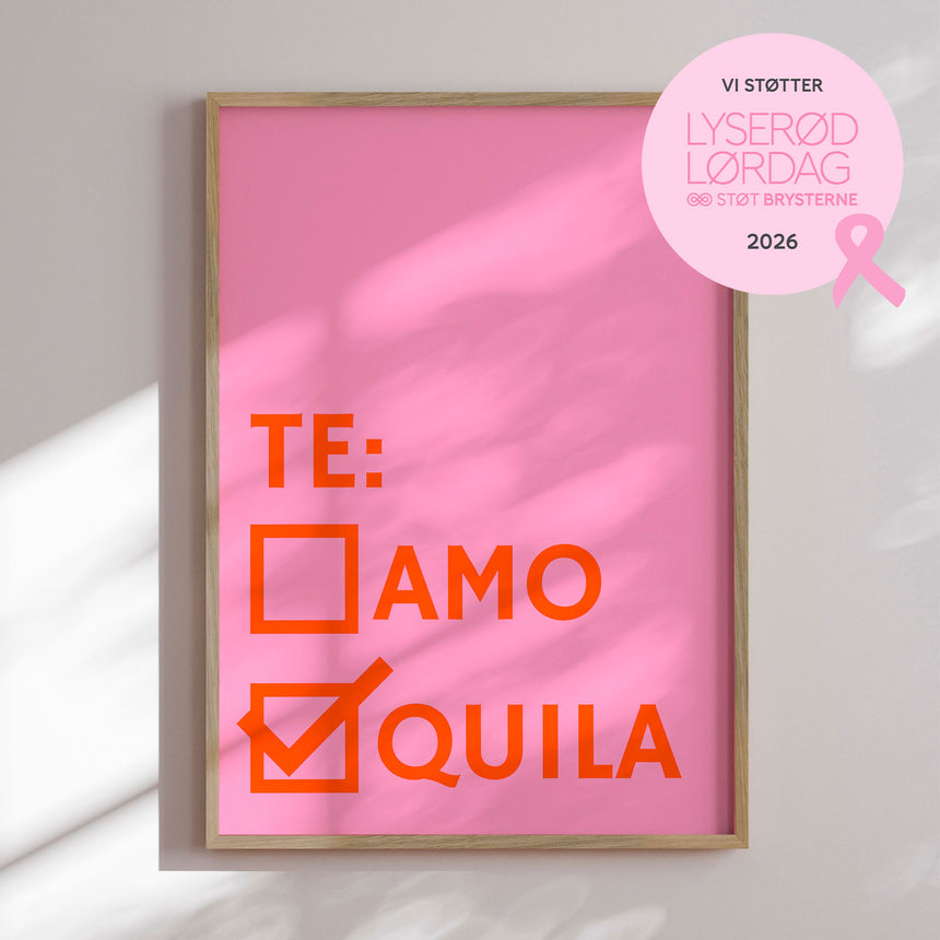Plakat - Tequila Choices - Athene Fritsch