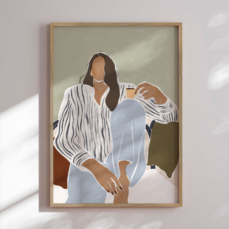 Plakat - Morning Reflection - Ivy Green Illustrations - Incado
