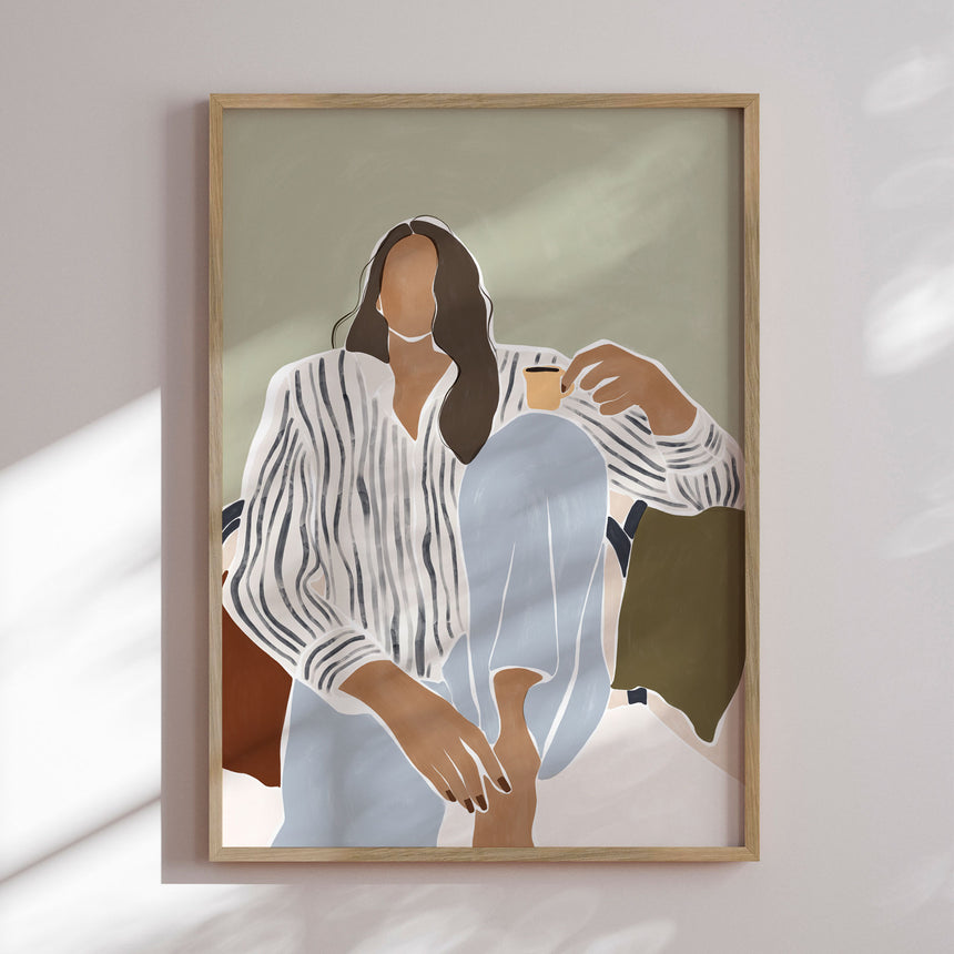 Plakat - Morning Reflection - Ivy Green Illustrations - Incado