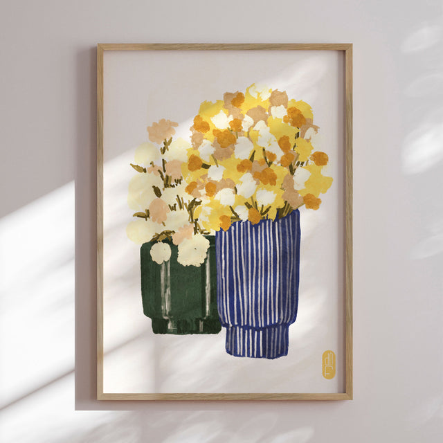 Plakat - Blooming Vases - Dianne Nicole Fernando - Incado