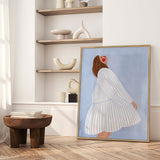 Plakat - The Woman With the Blue Stripes - Bea Müller - Incado