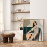 Plakat - Woman in Recline - SHANDU