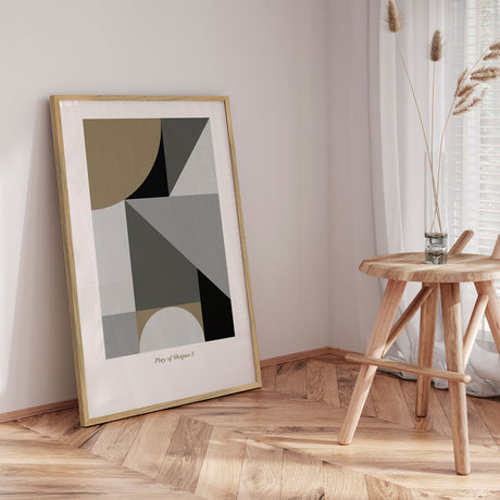 Plakat - Play of Shapes lll - Mareike Böhmer