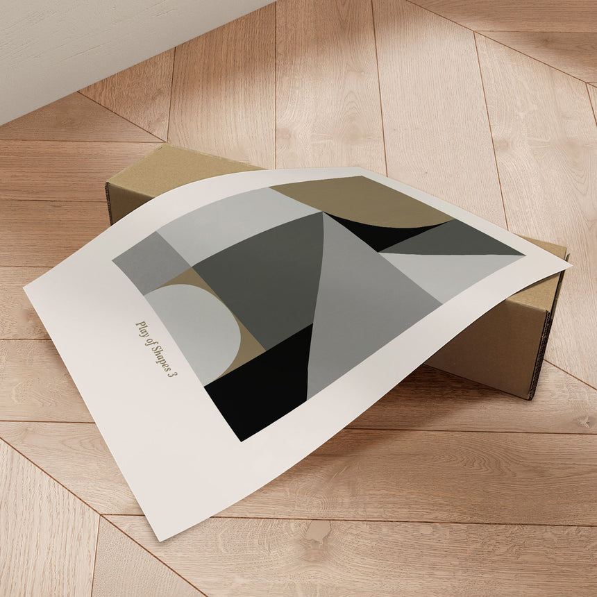 Plakat - Play of Shapes lll - Mareike Böhmer