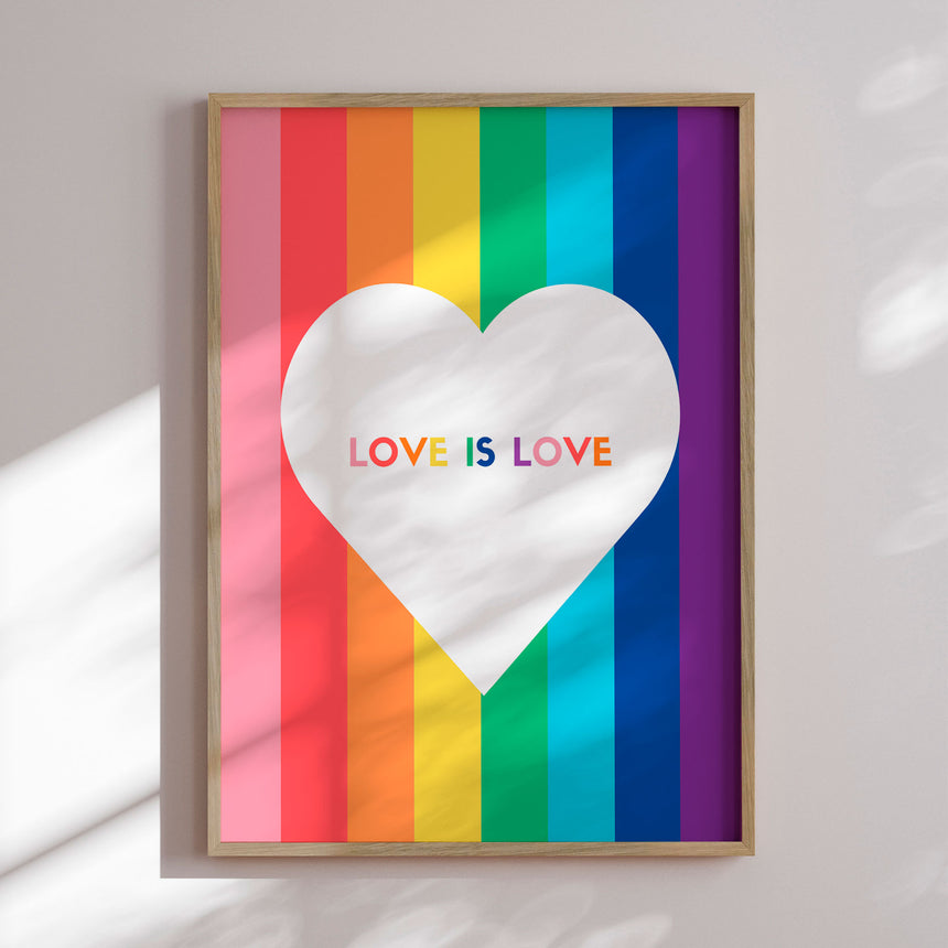Plakat - Love is Love - Ohkimiko
