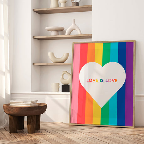 Plakat - Love is Love - Ohkimiko