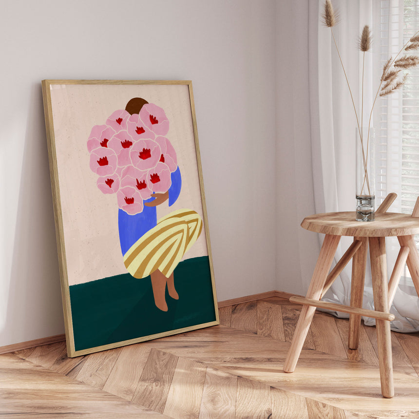 Plakat - Bouquet of Flowers - Bea Müller