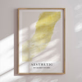 Plakat - Yellow Aesthetic - Anne-Marie Volfova - Incado