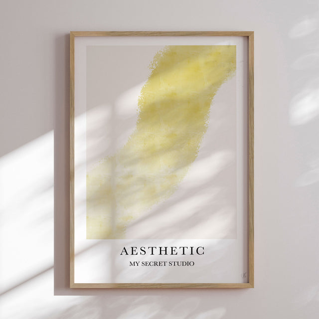 Plakat - Yellow Aesthetic - Anne-Marie Volfova - Incado