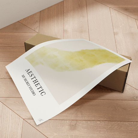 Plakat - Yellow Aesthetic - Anne-Marie Volfova - Incado