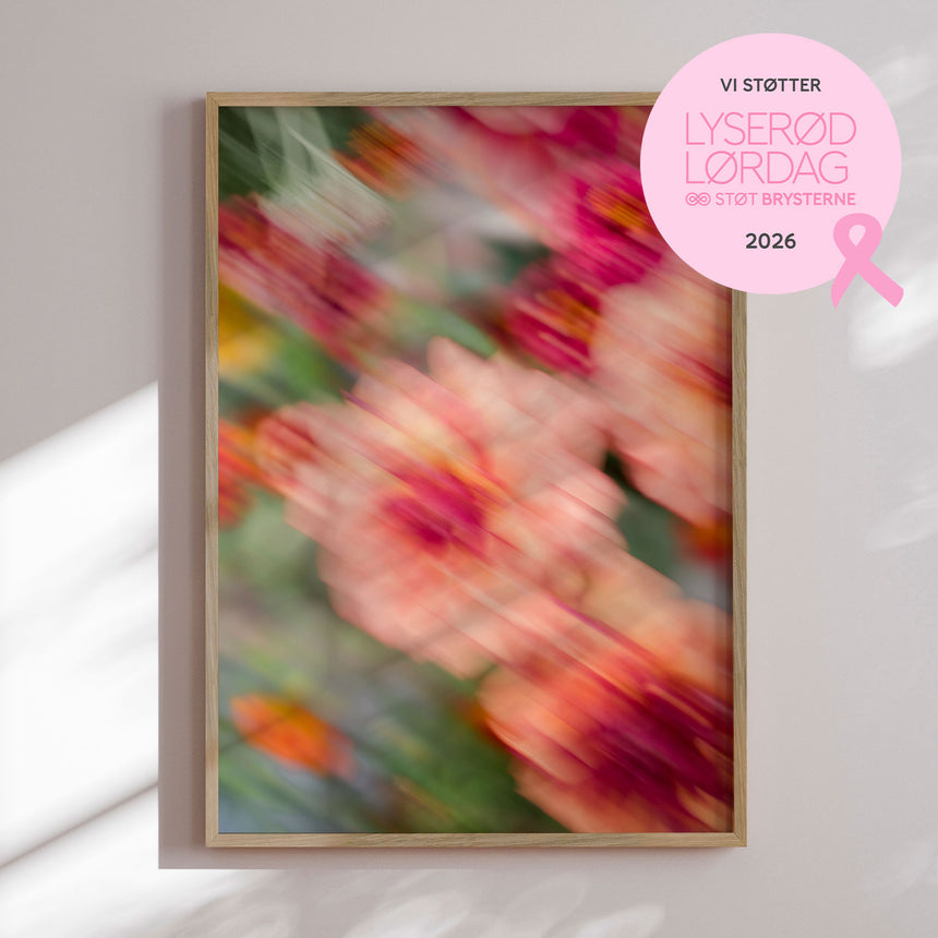Plakat - Moving Flowers 1 - Raisa Zwart