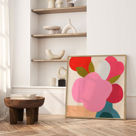 Plakat - Flowers Abstract II - The Printable Studio