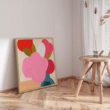 Plakat - Flowers Abstract II - The Printable Studio