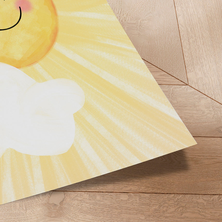 Plakat - Happy Smiling Sun - EMELIEmaria