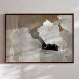 Håndlavet maleri med ramme - Dolomite - Dan Hobday - Mixed media