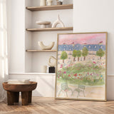Plakat - Parisian Garden - Katharina Pruitscher