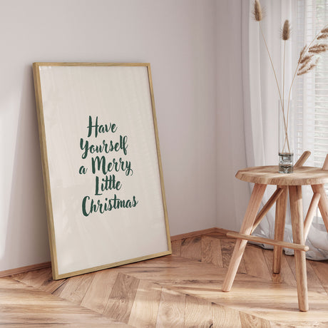 Plakat - A Merry Little Christmas - Prints by Ayleen